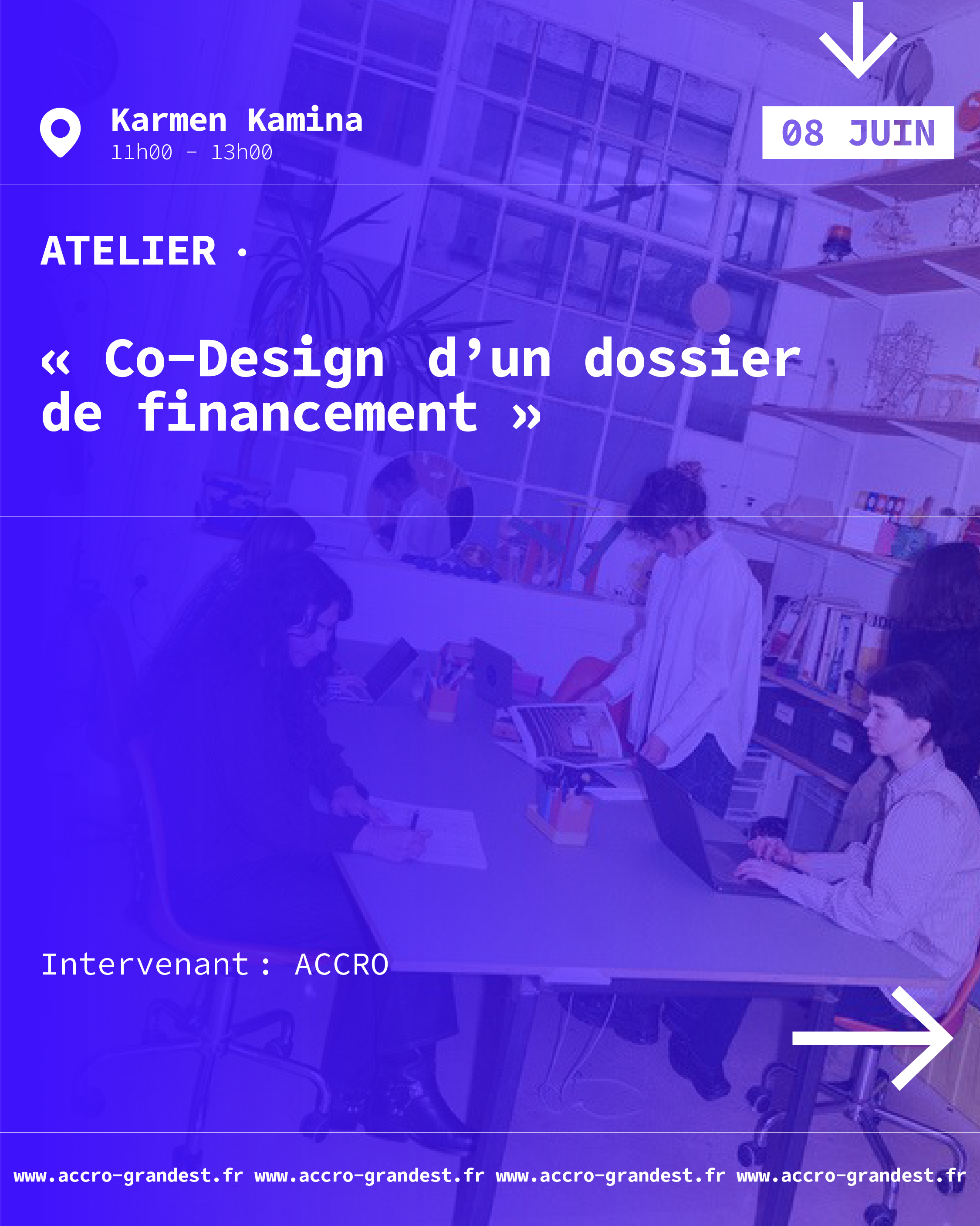 Visuel de l'événement : Co-Design d'un dossier de financement