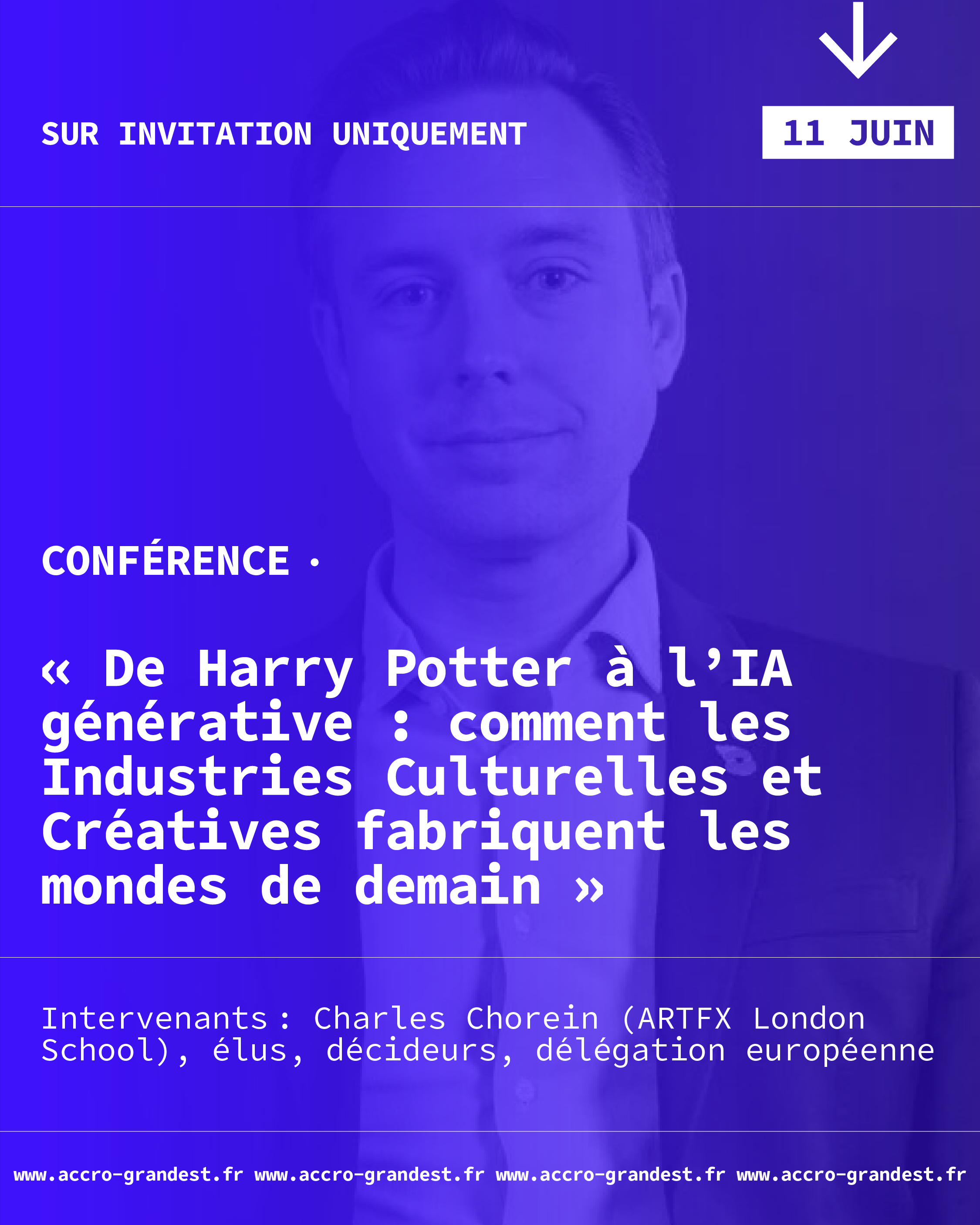 Visuel de l'événement : De Harry Potter à l'IA générative : comment les Industries Culturelles et Créatives fabriquent les mondes de demain