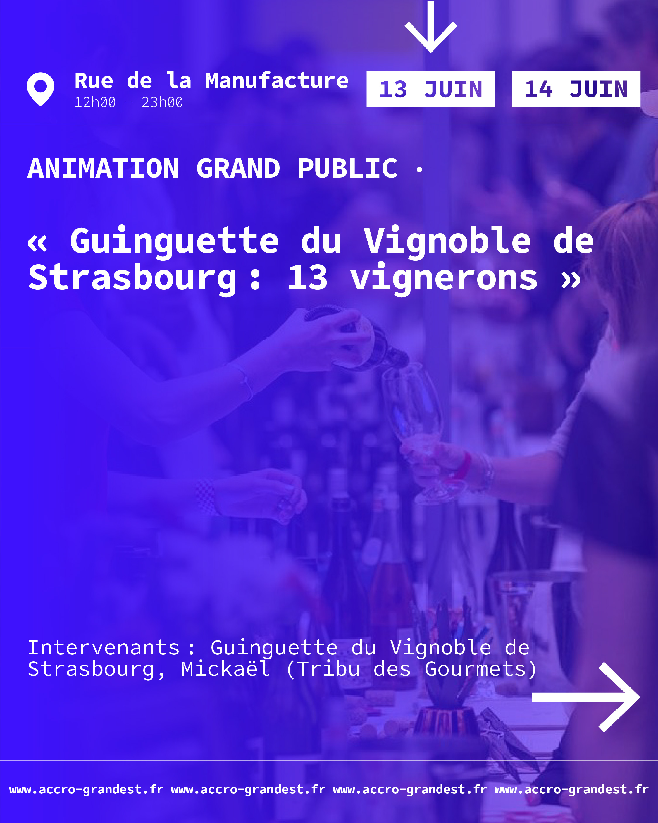 Visuel de l'événement : Guinguette du Vignoble de Strasbourg : 13 vignerons