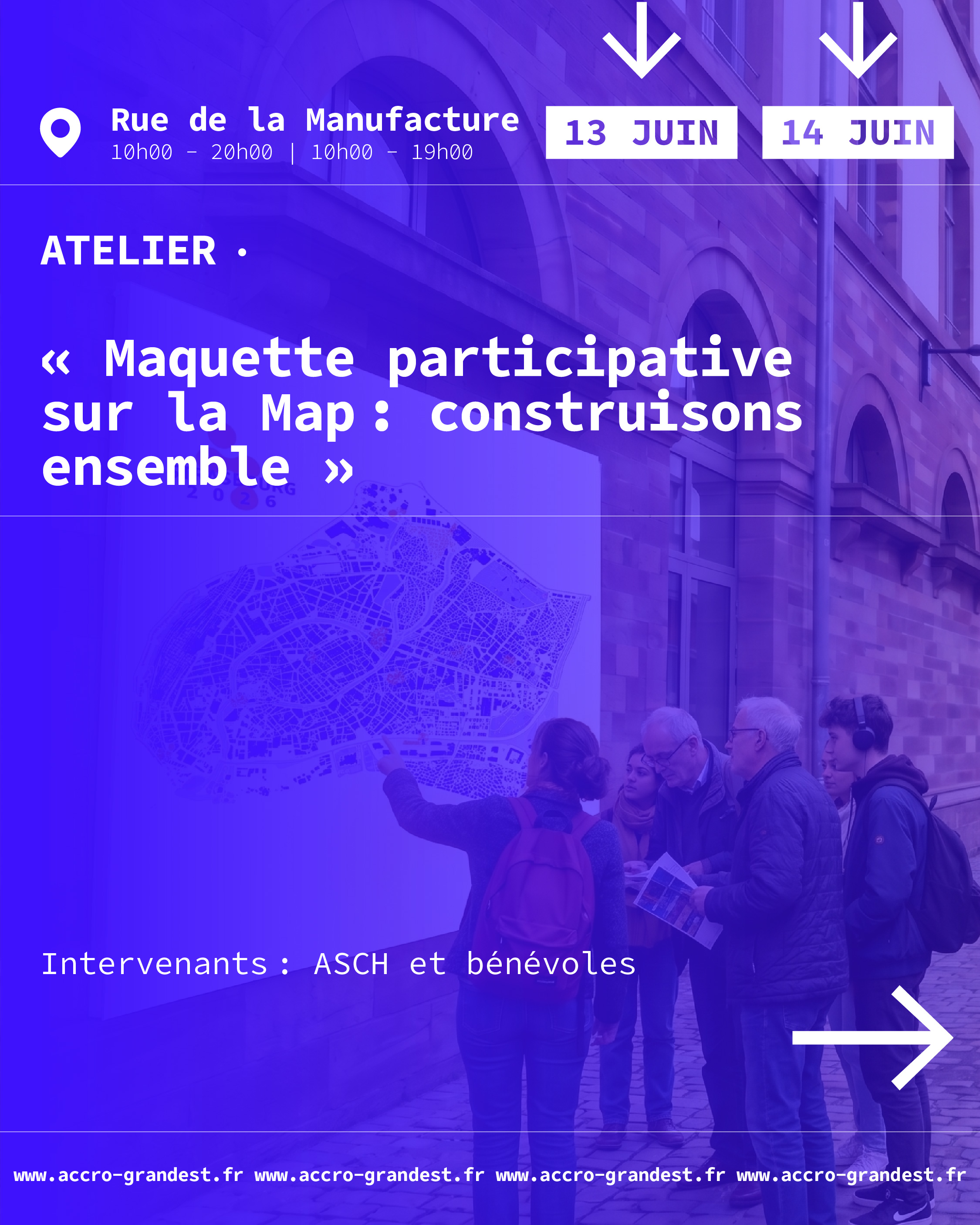 Visuel de l'événement : Maquette participative sur la Map : construisons ensemble