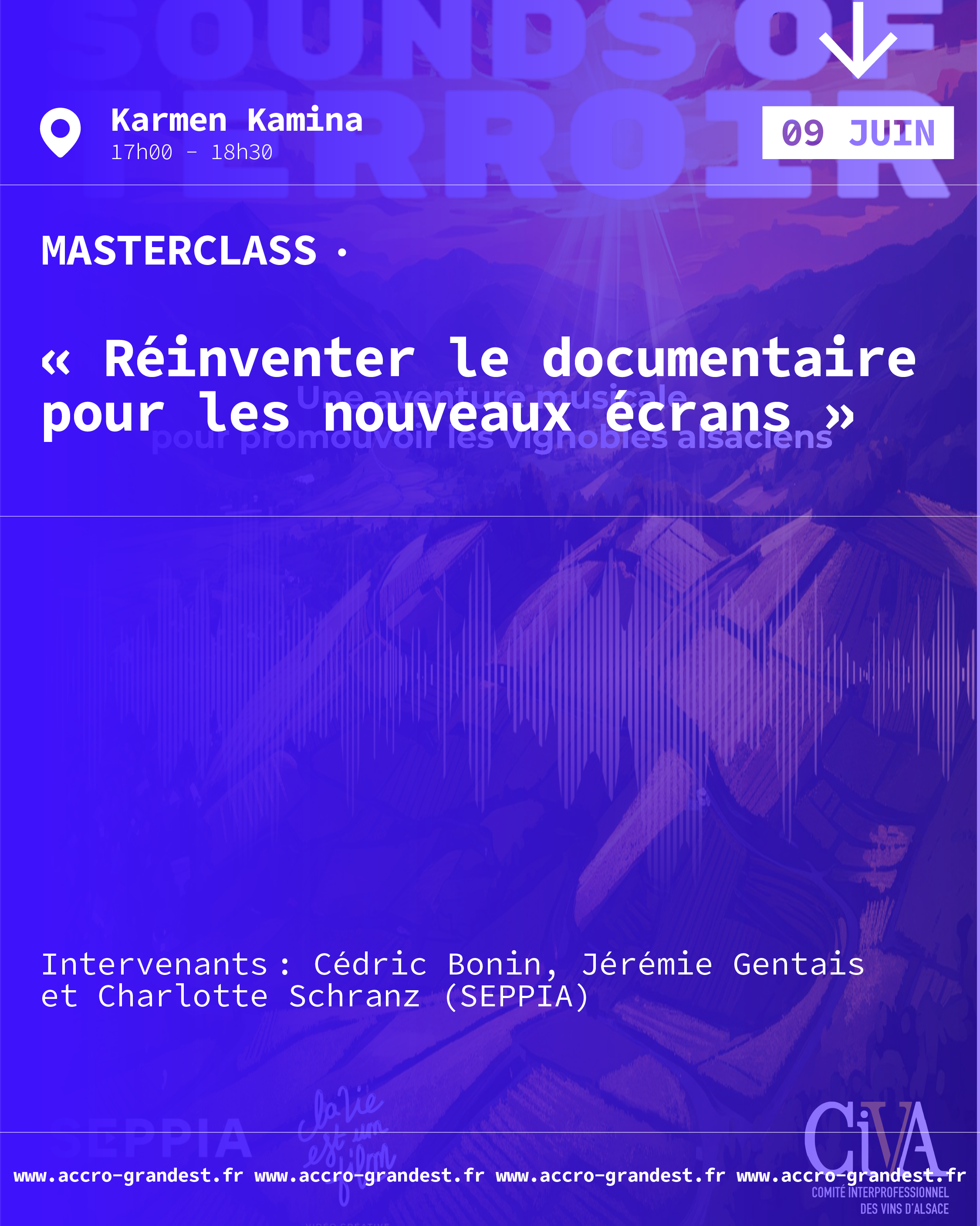 Visuel de l'événement : Réinventer le documentaire pour les nouveaux écrans