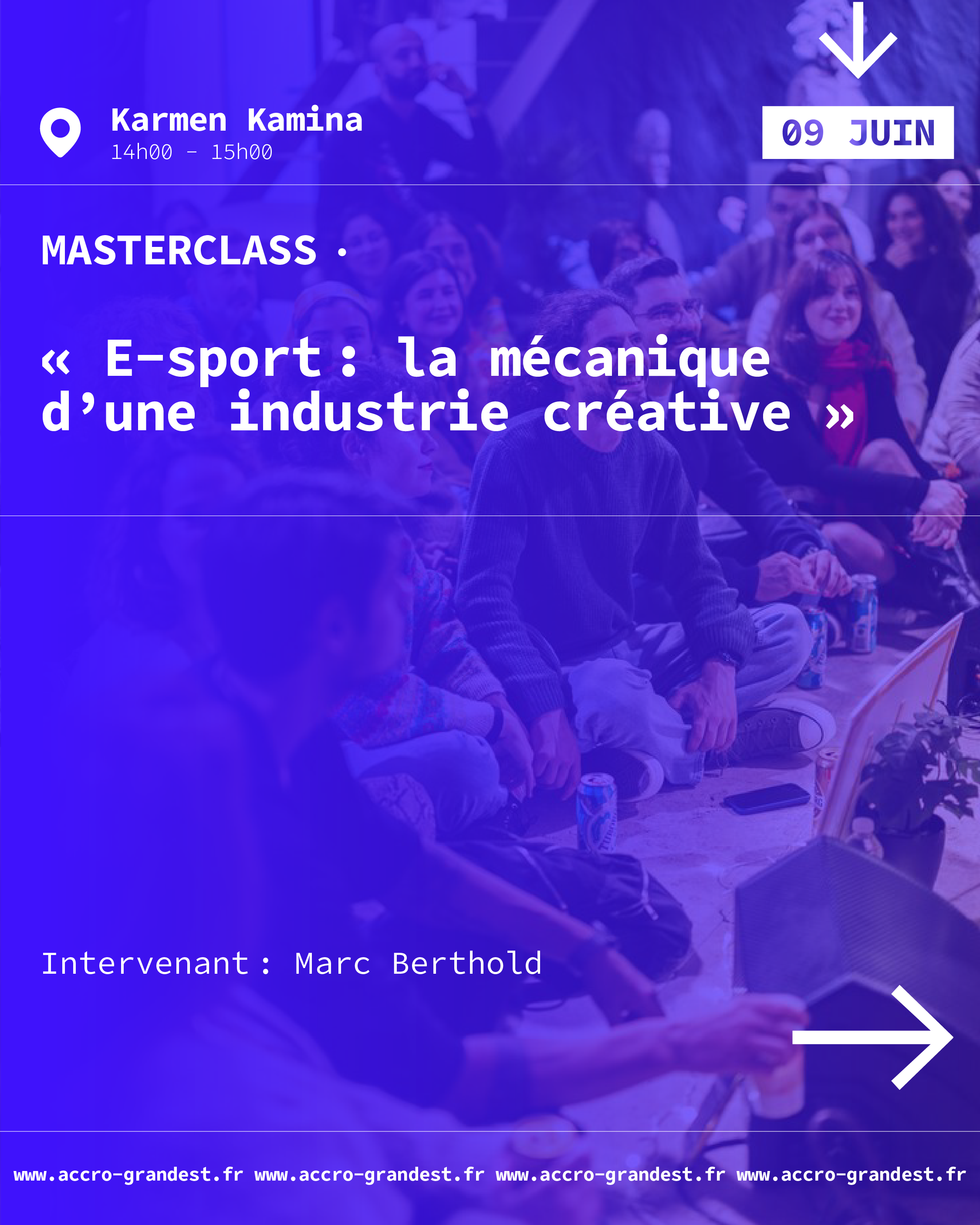 Visuel de l'événement : E-sport : la mécanique d'une industrie créative