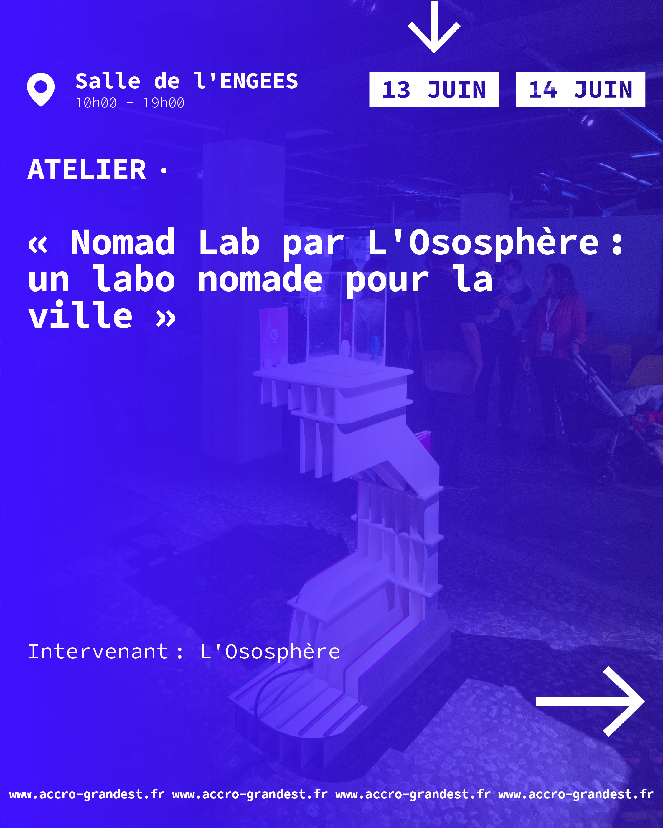 Visuel de l'événement : Nomad Lab par L'Ososphère : un labo nomade pour la ville