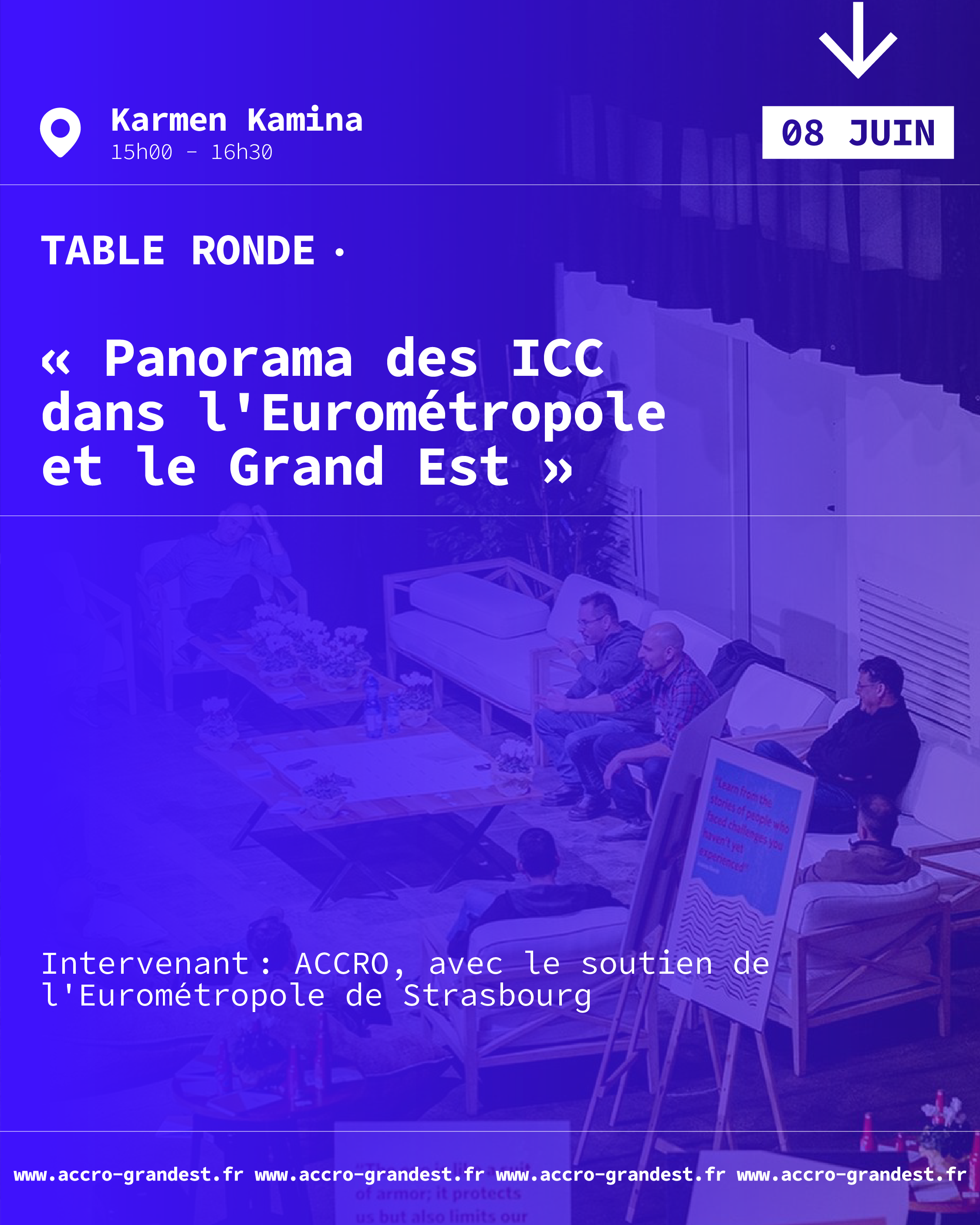 Visuel de l'événement : Panorama des ICC dans l'Eurométropole et le Grand Est
