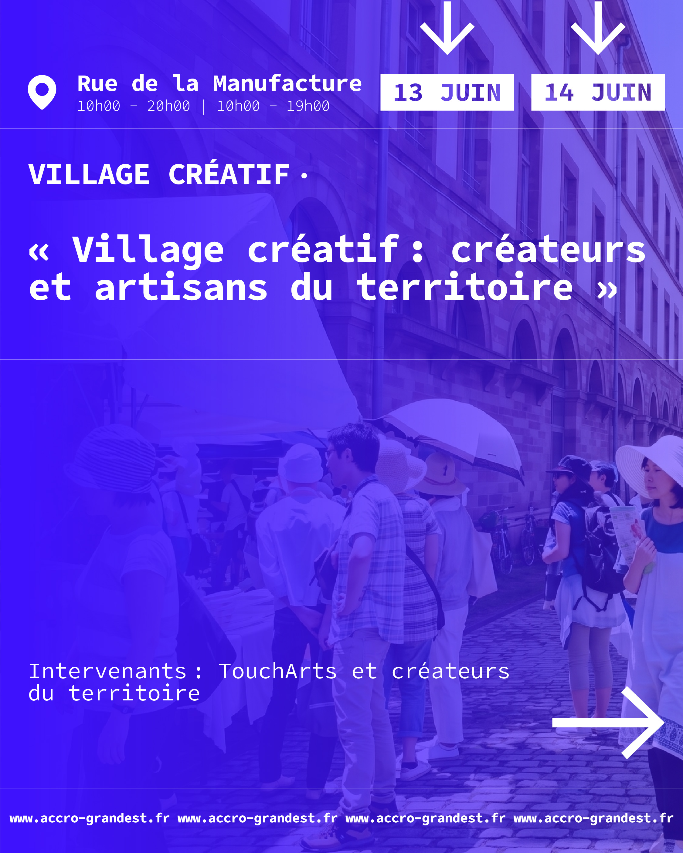 Visuel de l'événement : Village créatif : créateurs et artisans du territoire